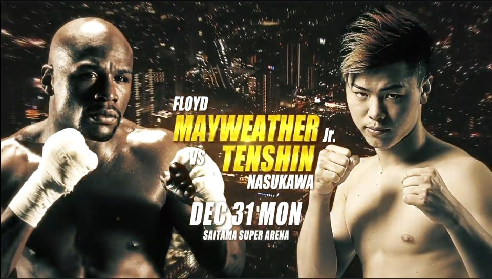 floyd mayweather, rizin 14, tenshin nasukawa, trực tiếp floyd mayweather vs tenshin nasukawa