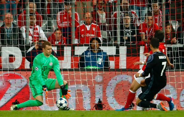 Bayern 1-2 Real, chấm điểm Bayern 1-2 Real, Ronaldo, Neuer, tứ kết cúp c1, cúp C1