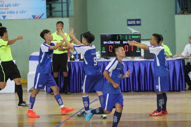 futsal vug, đại học văn hiến, đại học cần thơ, vug toàn quốc