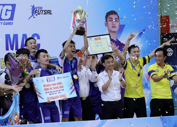 futsal vug, đại học văn hiến, đại học cần thơ, vug toàn quốc