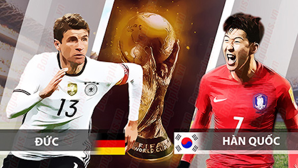 Đức vs Hàn Quốc, trực tiếp Đức vs Hàn Quốc, world cup 2018, Hàn Quốc, Đức