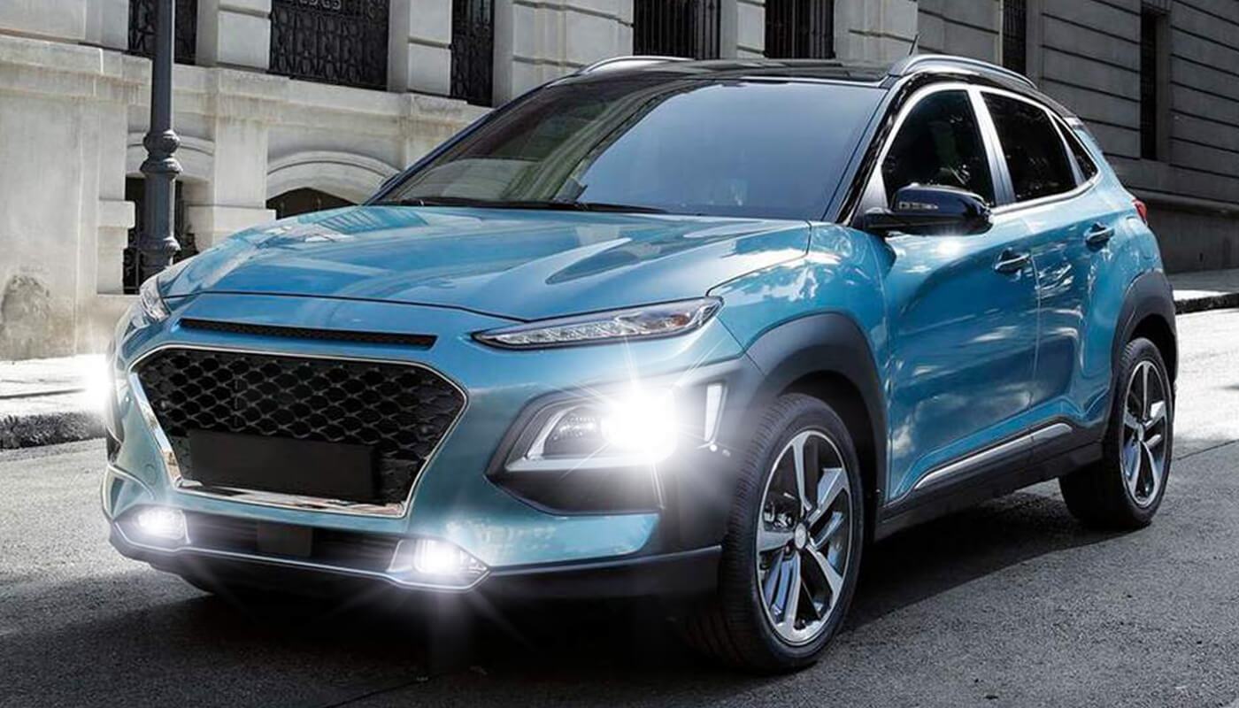 Phần đầu xe Hyundai Kona 2020