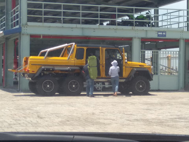 Chiếc siêu xe Mercedes-Benz AMG G63 6x6