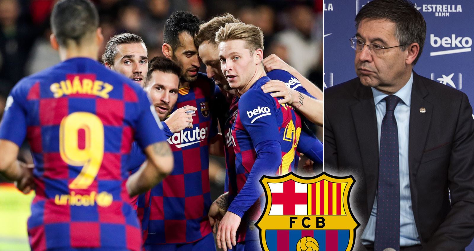 Barca, Messi, Bartomeu