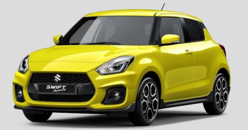 Diện mạo bên ngoài của Swift Sport mới hơi khác biệt so với Swift bản tiêu chuẩn.