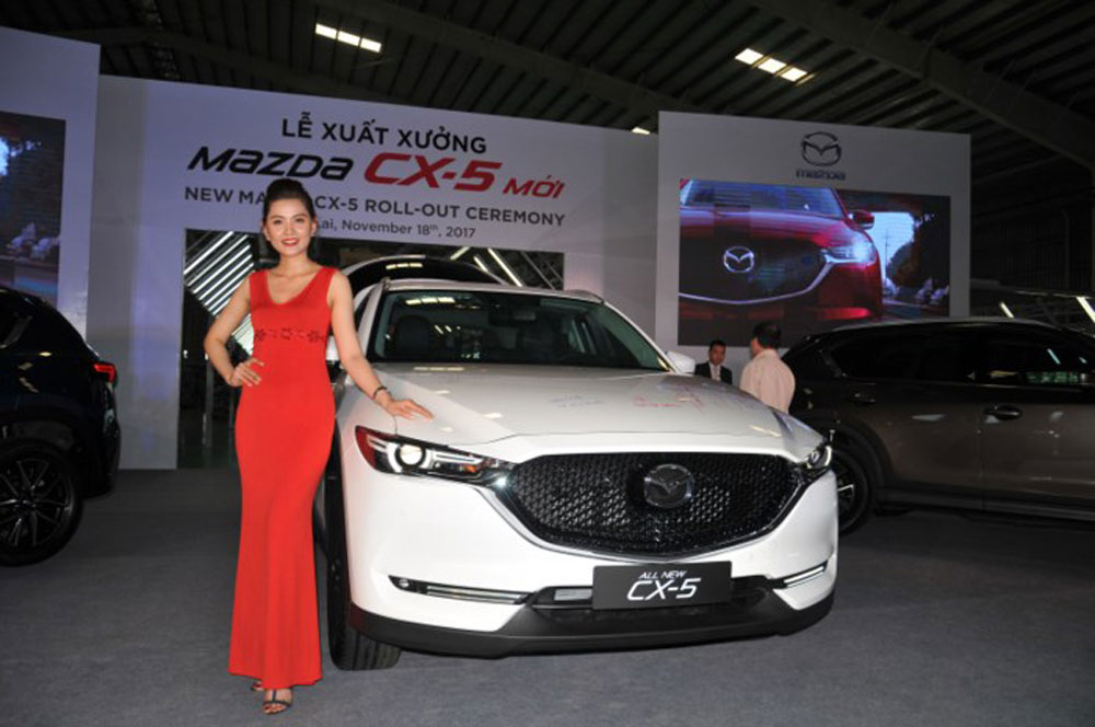 Mazda CX-5 mới do THACO lắp ráp tăng giá nhẹ so với năm 2017.