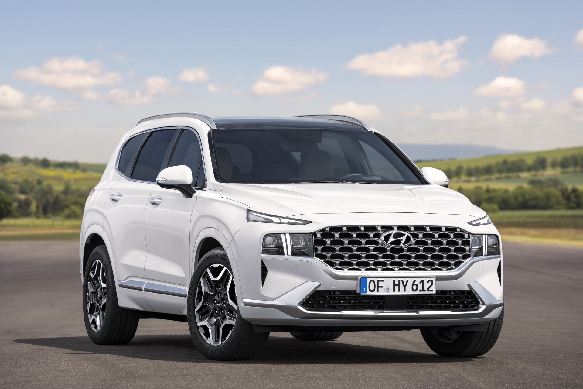 Đầu xe Hyundai Santafe