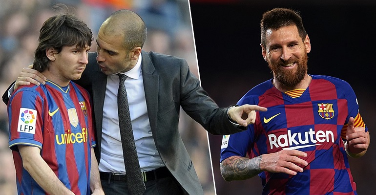 Pep Guardiola, Lionel Messi, Barcelona, Man City, chuyển nhượng