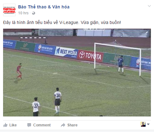 Dư luận việt Nam, CLB TP.HCM, CLB Long An, cầu thủ Long An đứng im, V-League 2017