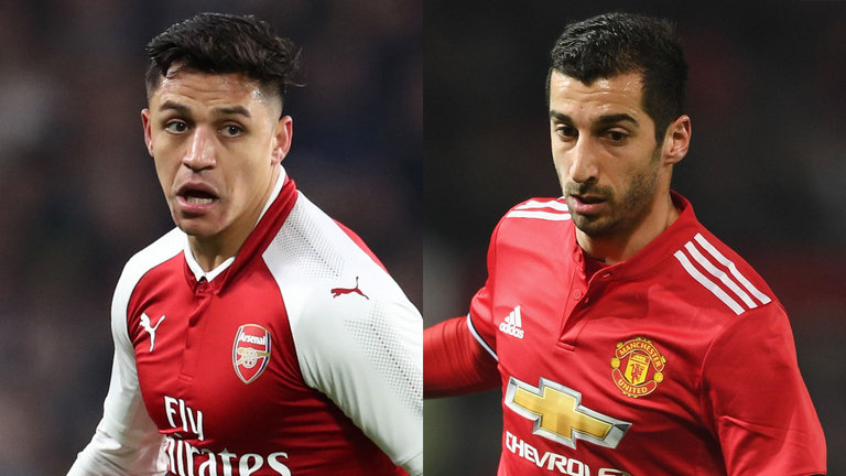 MU, Arsenal, Sanchez, Mkhitaryan